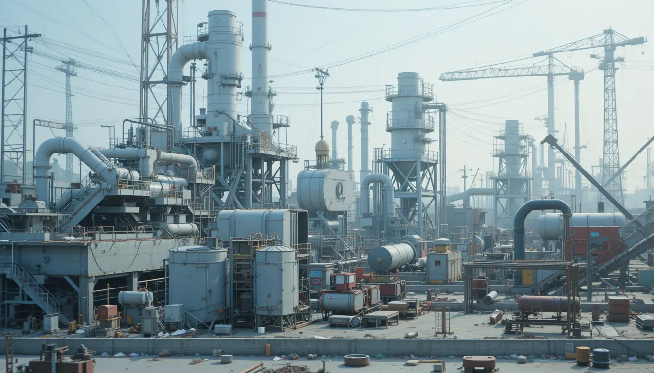 Industrial Automation in a Factory