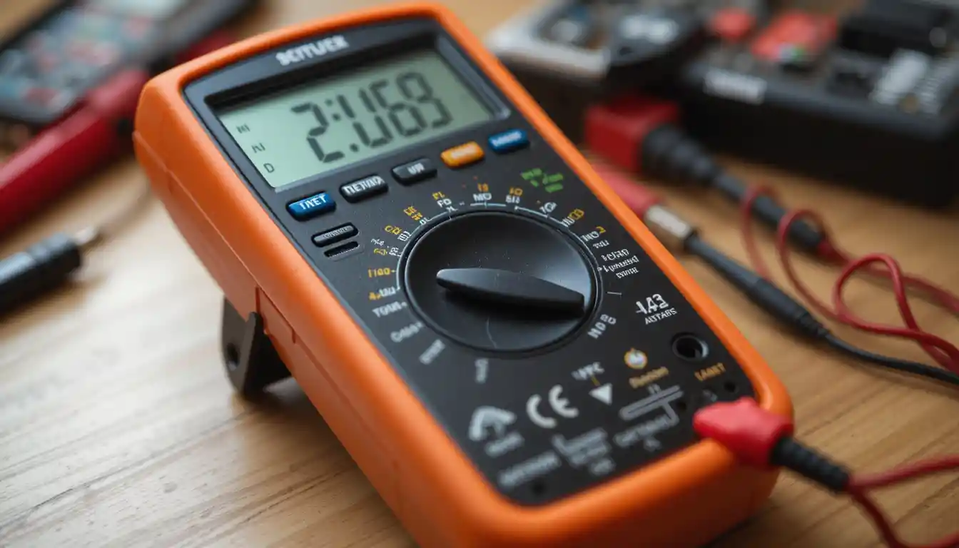 A professional-grade digital multimeter.